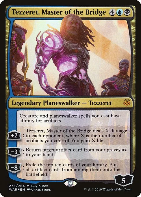 Tezzeret, Master of the Bridge · War of the Spark 275/312