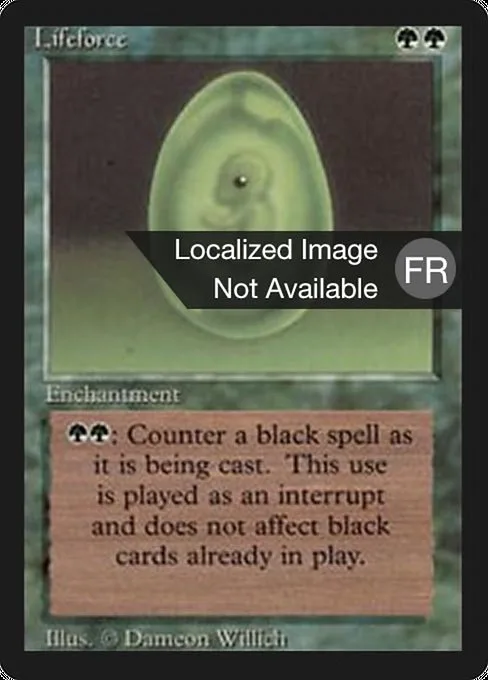 Lifeforce · Foreign Black Border 207/307
