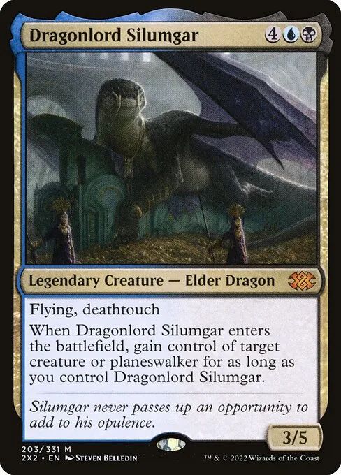 Dragonlord Silumgar · Double Masters 2022 203/579