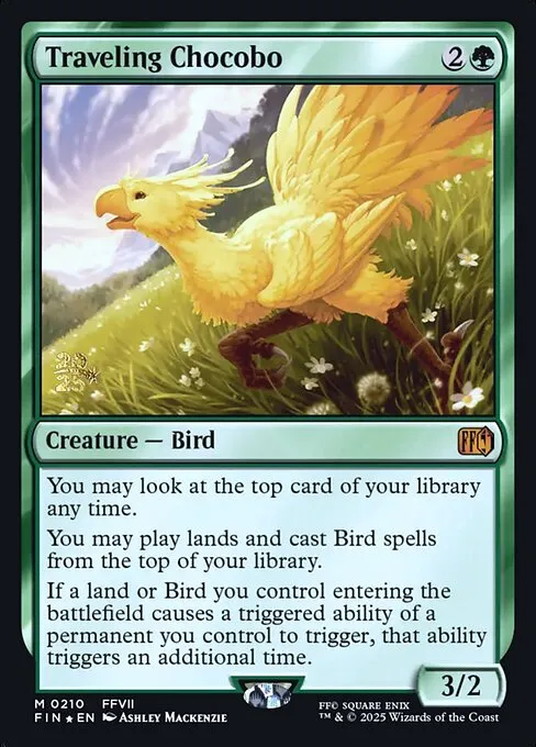 Traveling Chocobo · Final Fantasy Promos 210s/94