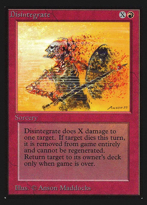 Disintegrate · Collectors' Edition 141/302
