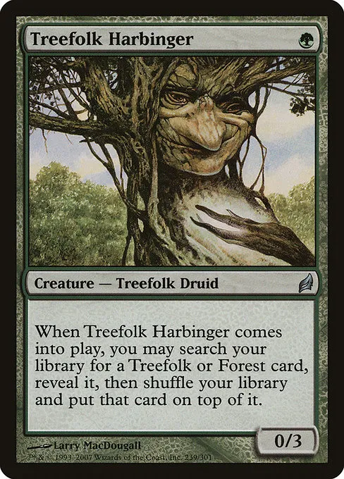 Treefolk Harbinger · Lorwyn 239/301