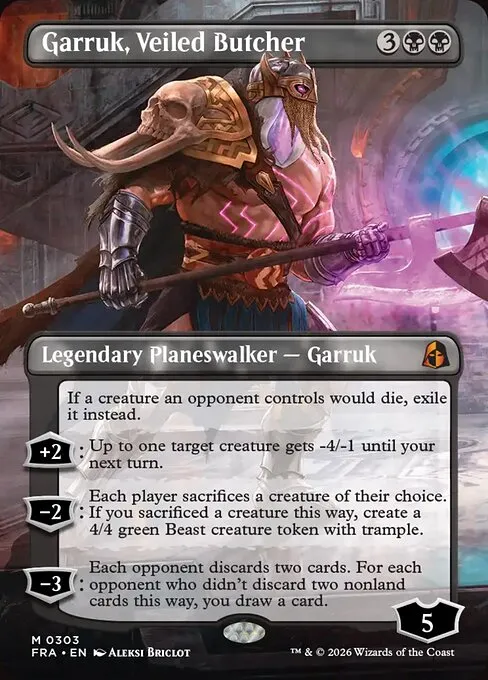 Garruk, Veiled Butcher · Reality Fracture 303/7