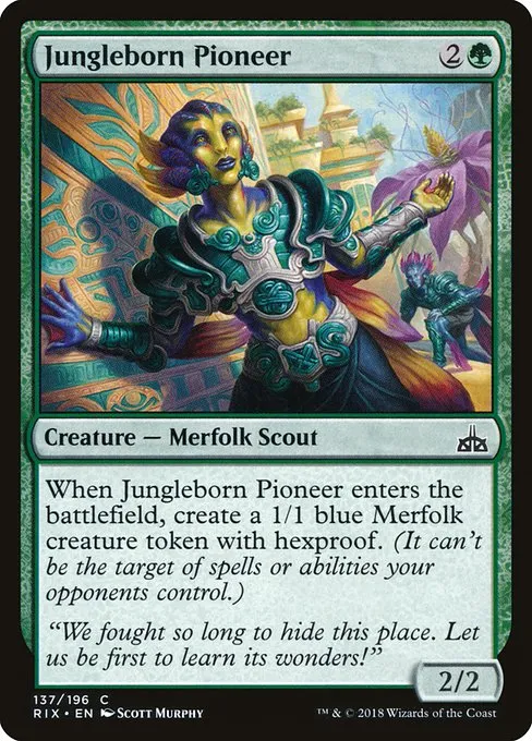 Jungleborn Pioneer · Rivals of Ixalan 137/205