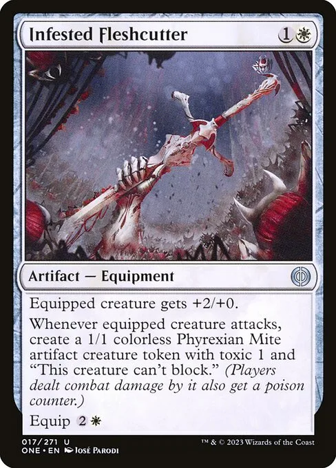 Infested Fleshcutter · Phyrexia: All Will Be One 17/479