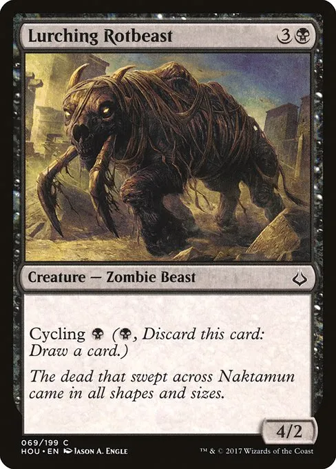 Lurching Rotbeast · Hour of Devastation 69/209