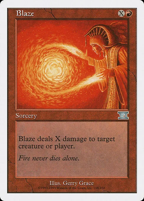 Blaze · Classic Sixth Edition 168/351