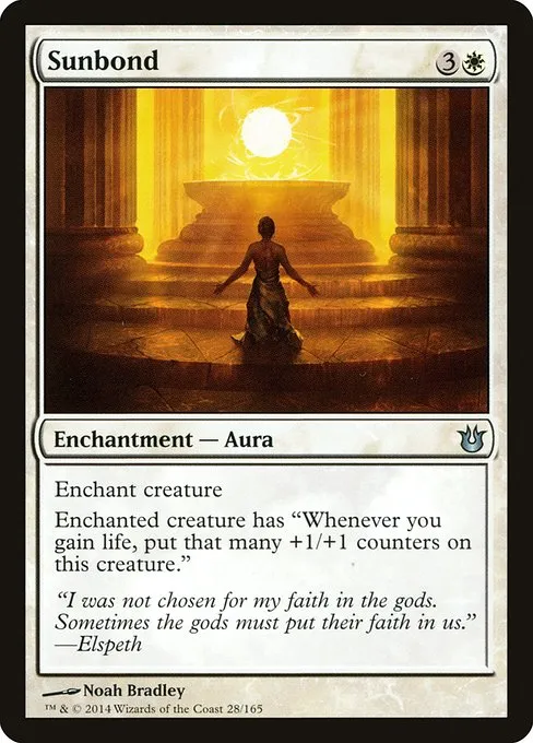 Sunbond · Born of the Gods 28/165