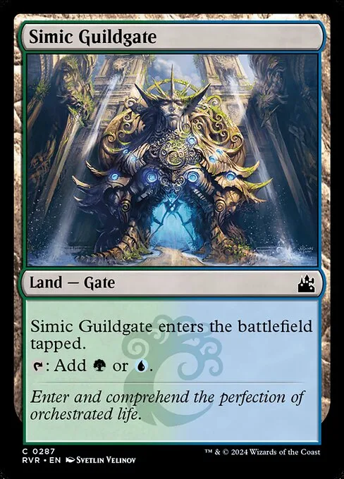 Simic Guildgate · Ravnica Remastered 287/531
