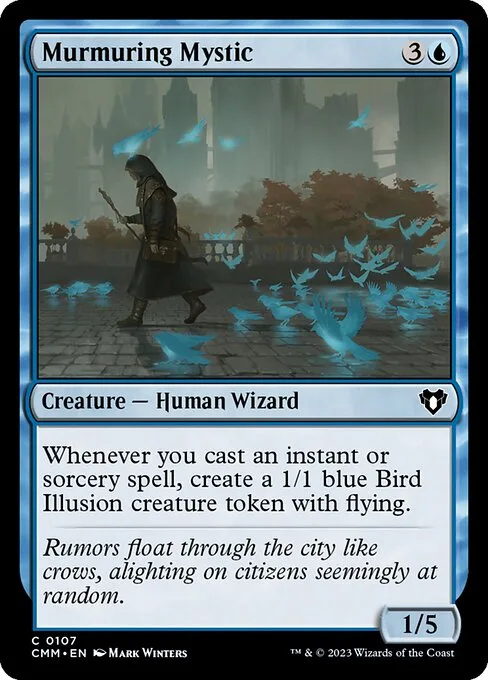 Murmuring Mystic · Commander Masters 107/1067