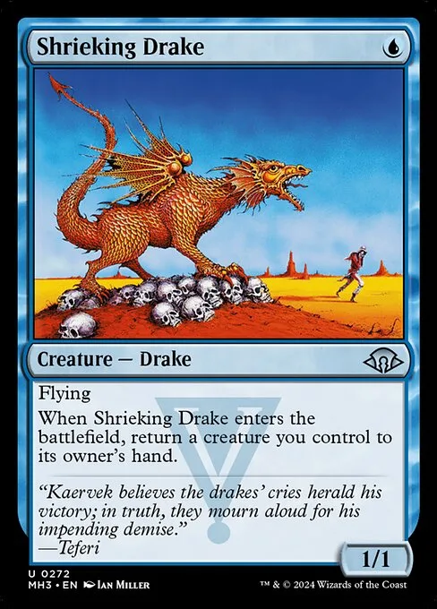 Shrieking Drake · Modern Horizons 3 272/528
