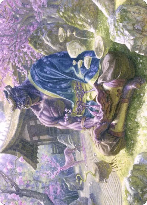 Kosei, Penitent Warlord // Kosei, Penitent Warlord · Neon Dynasty Art Series 8/81