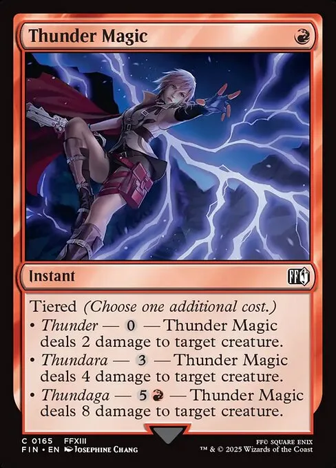 Thunder Magic · Final Fantasy 165/599