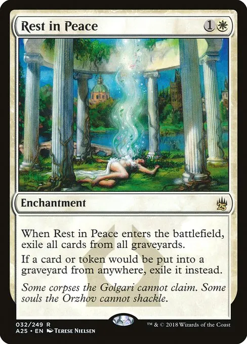 Rest in Peace · Masters 25 32/249