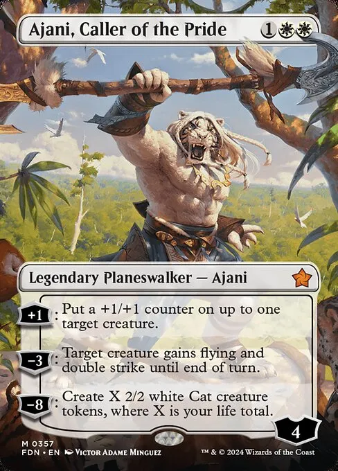 Ajani, Caller of the Pride · Foundations 357/771