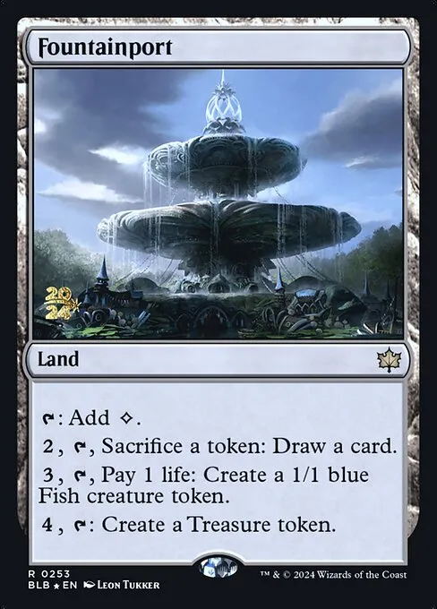 Fountainport · Bloomburrow Promos 253s/160