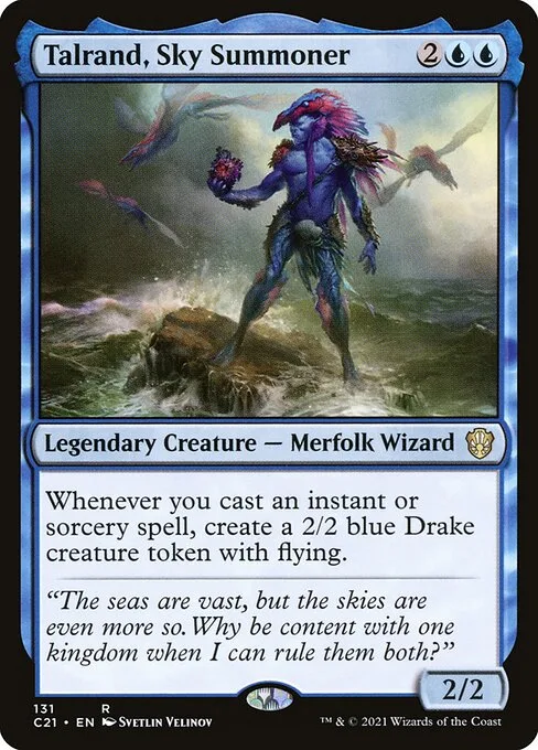 Talrand, Sky Summoner · Commander 2021 131/409