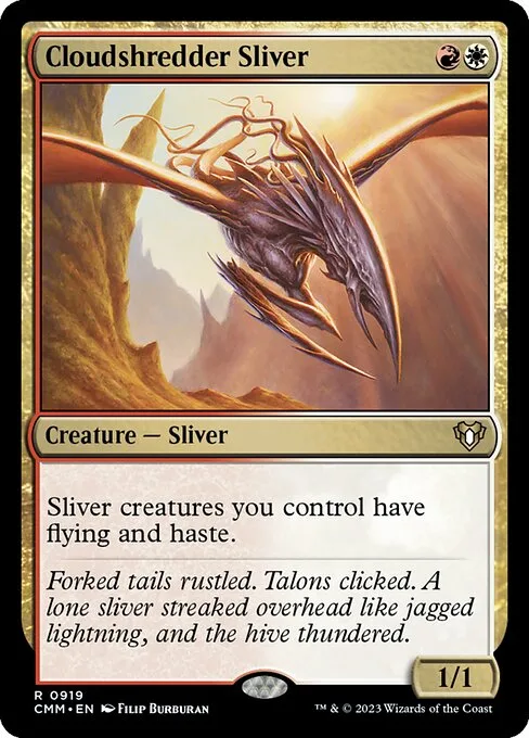 Cloudshredder Sliver · Commander Masters 919/1067