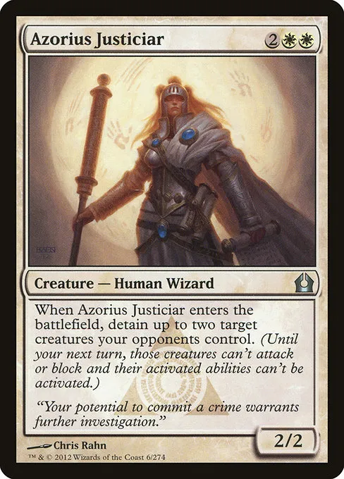 Azorius Justiciar · Return to Ravnica 6/274