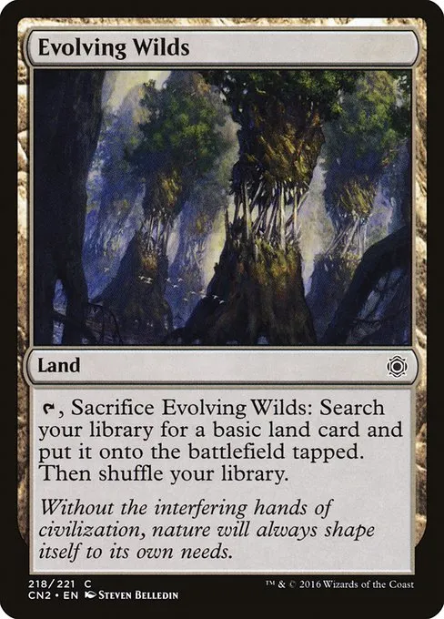 Evolving Wilds · Conspiracy: Take the Crown 218/222