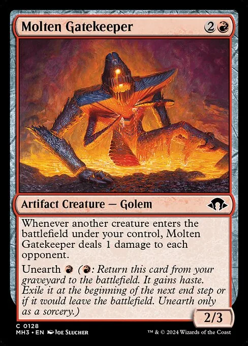 Molten Gatekeeper · Modern Horizons 3 128/528