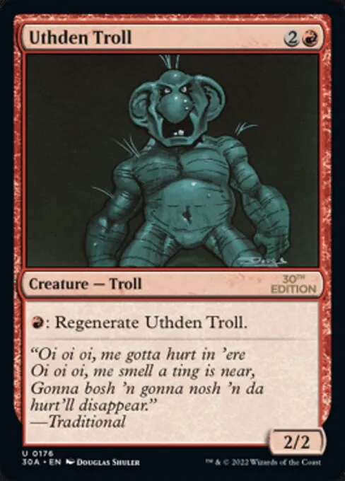 Uthden Troll · 30th Anniversary Edition 176/594