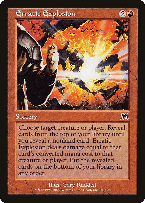 Erratic Explosion · Onslaught 201/351