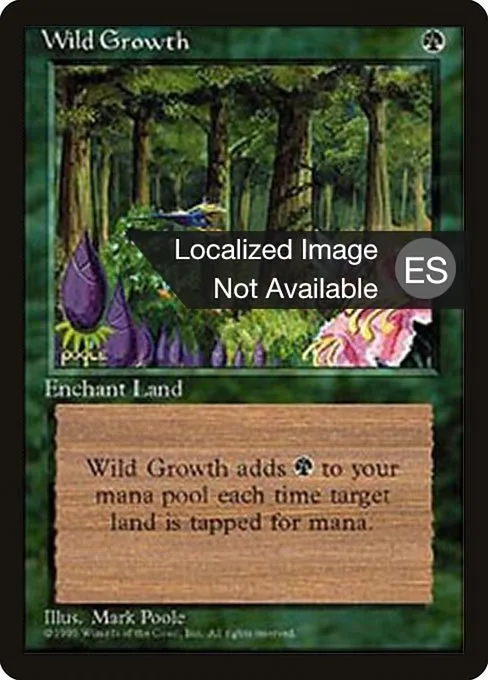 Wild Growth · Fourth Edition Foreign Black Border 289/378