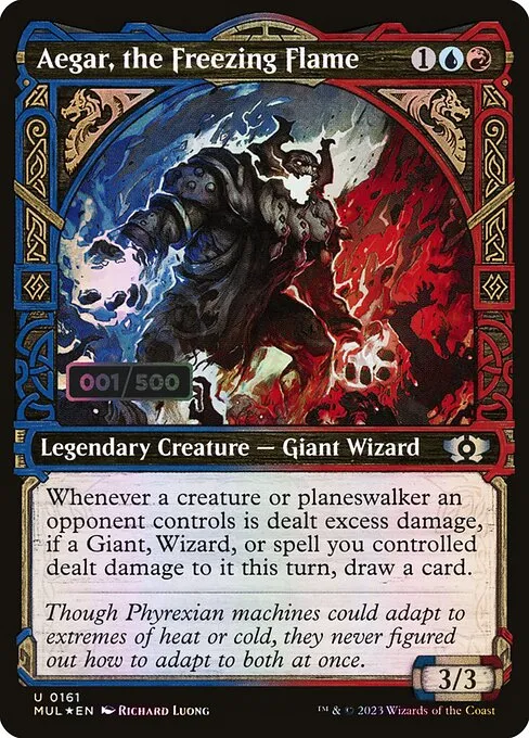 Aegar, the Freezing Flame · Multiverse Legends 161z/261