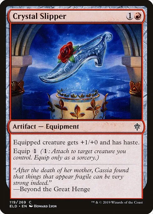 Crystal Slipper · Throne of Eldraine 119/398