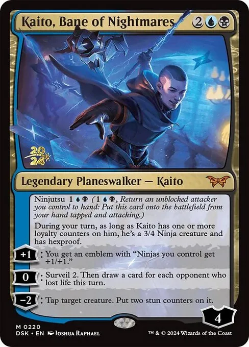 Kaito, Bane of Nightmares · Duskmourn: House of Horror Promos 220s/160