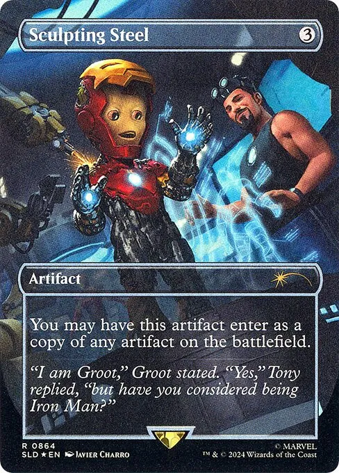 Sculpting Steel · Secret Lair Drop 864/2547