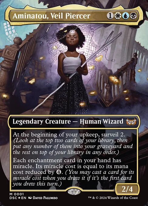 Aminatou, Veil Piercer · Duskmourn: House of Horror Commander 1/373