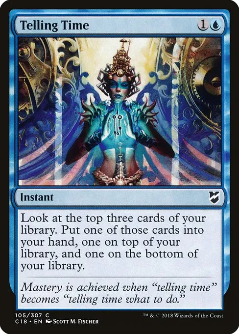 Telling Time · Commander 2018 105/307