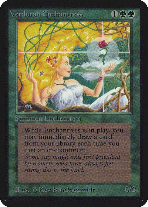 Verduran Enchantress · Limited Edition Alpha 222/295