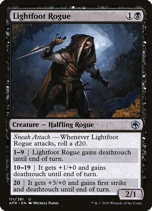Lightfoot Rogue · Adventures in the Forgotten Realms 111/424