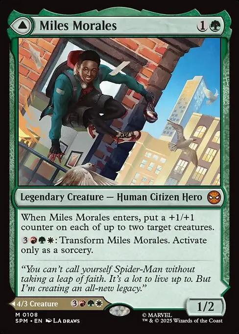 Miles Morales // Ultimate Spider-Man · Marvel's Spider-Man 108/286