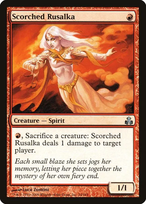 Scorched Rusalka · Guildpact 74/167