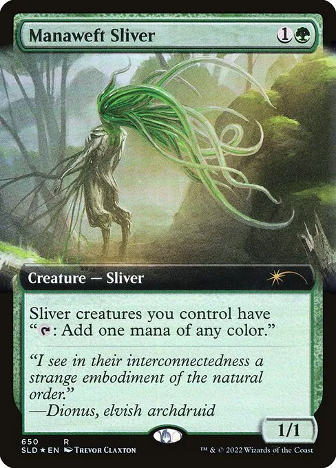 Manaweft Sliver · Secret Lair Drop 650/2547