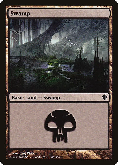 Swamp · Commander 2013 347/356