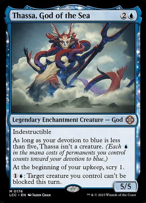 Thassa, God of the Sea · The Lost Caverns of Ixalan Commander 176/370