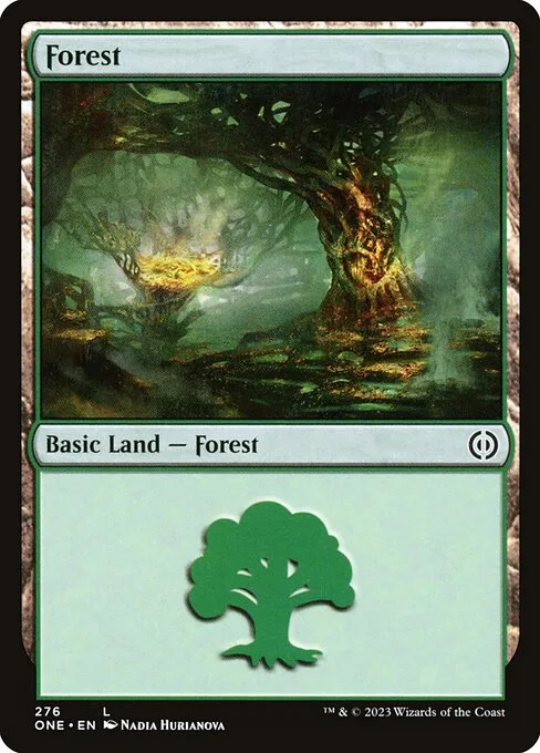 Forest · Phyrexia: All Will Be One 276/479