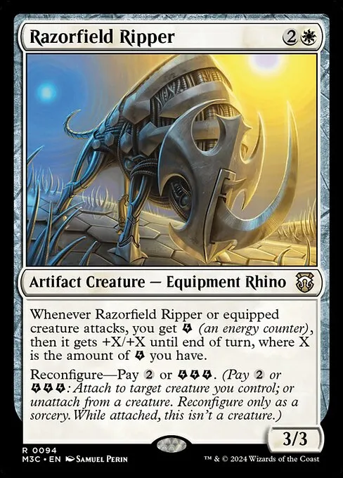 Razorfield Ripper · Modern Horizons 3 Commander 94/398
