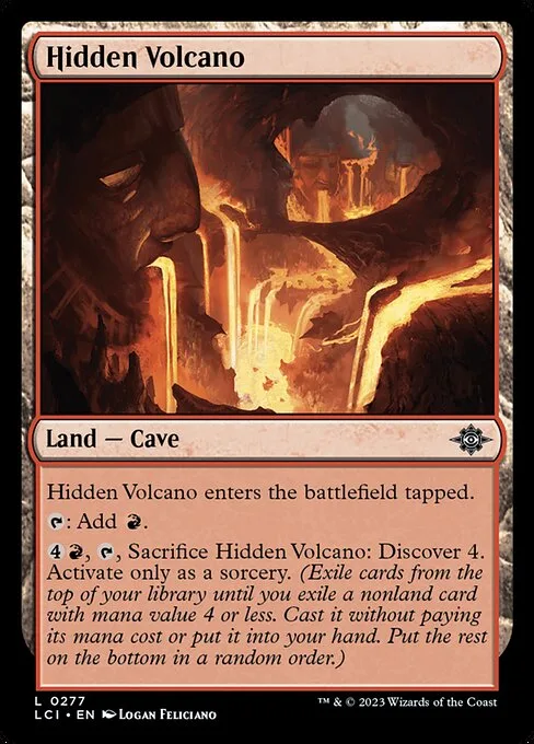 Hidden Volcano · The Lost Caverns of Ixalan 277/416