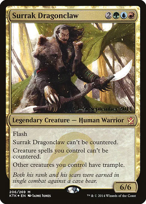 Surrak Dragonclaw · Khans of Tarkir Promos 206s/56