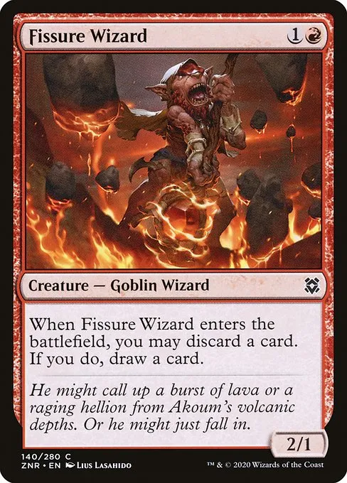 Fissure Wizard · Zendikar Rising 140/407