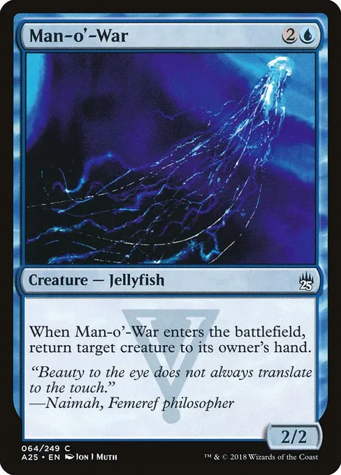 Man-o'-War · Masters 25 64/249