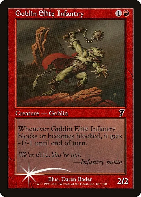 Goblin Elite Infantry · Seventh Edition 187★/708