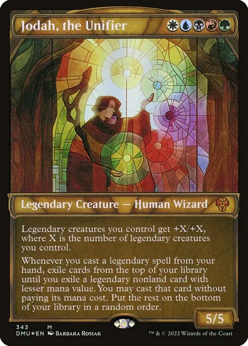 Jodah, the Unifier · Dominaria United 343/453