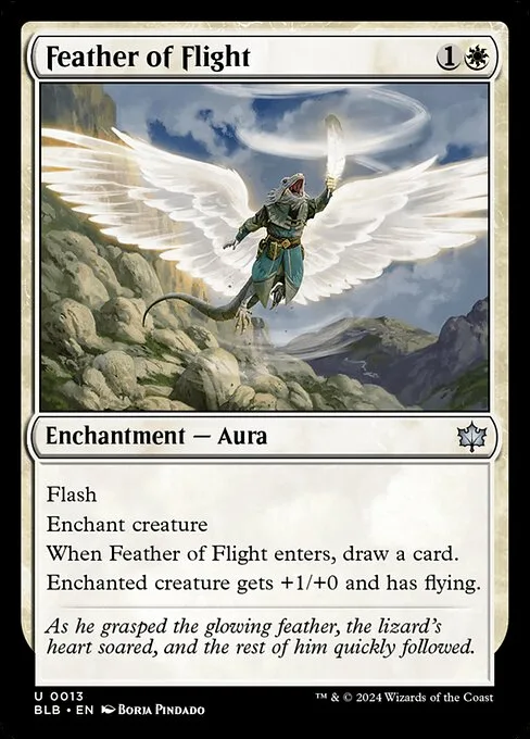 Feather of Flight · Bloomburrow 13/398